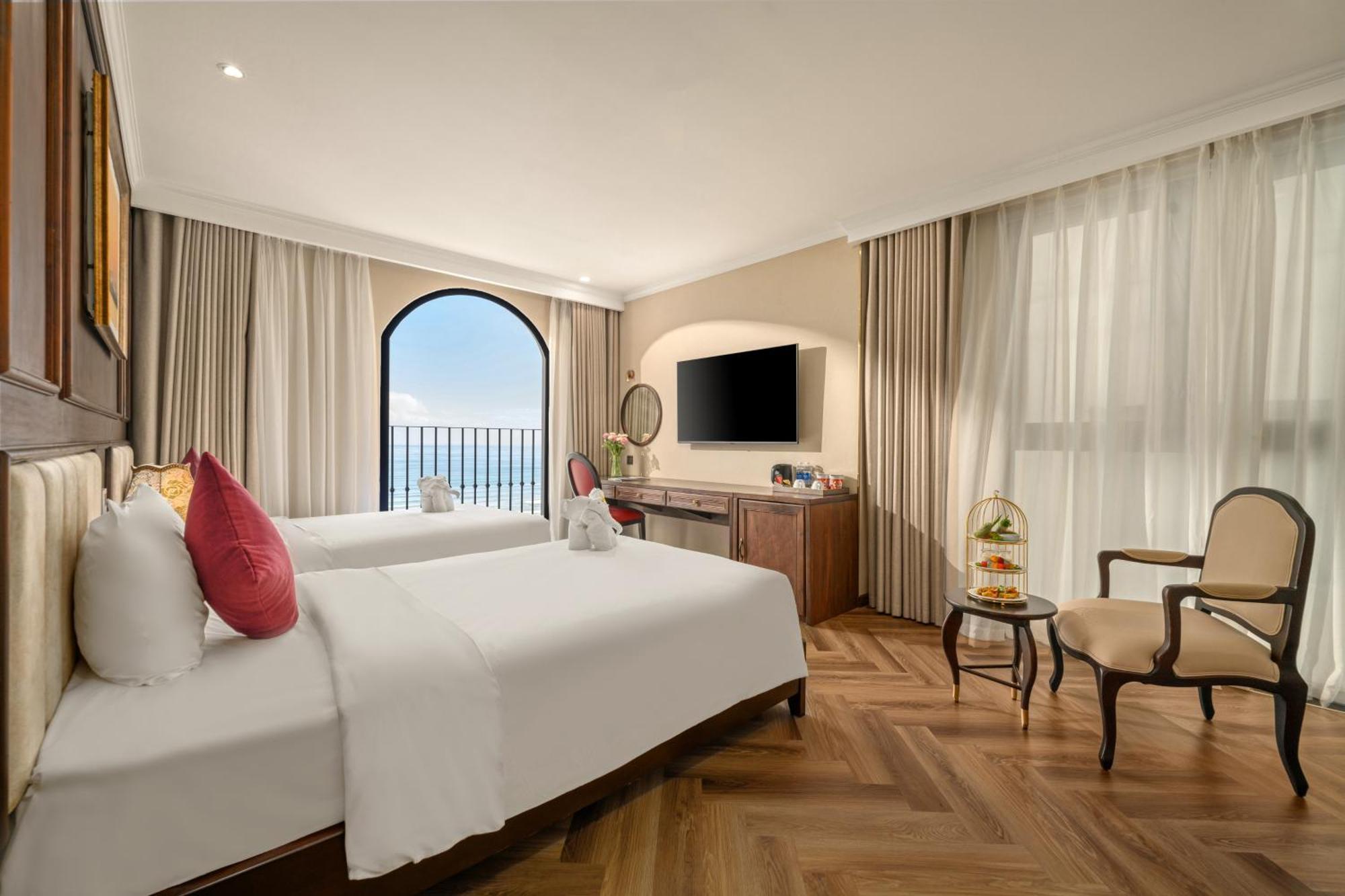 Golden Lotus Luxury Hotel Danang - Complimentary Daily Afternoon Tea Exterior foto