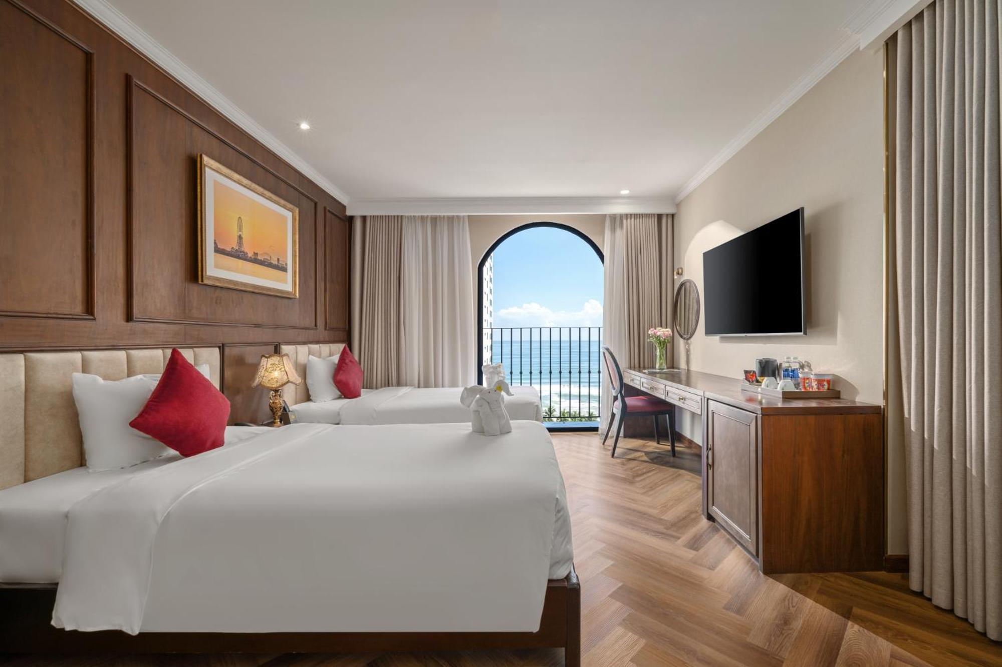 Golden Lotus Luxury Hotel Danang - Complimentary Daily Afternoon Tea Exterior foto