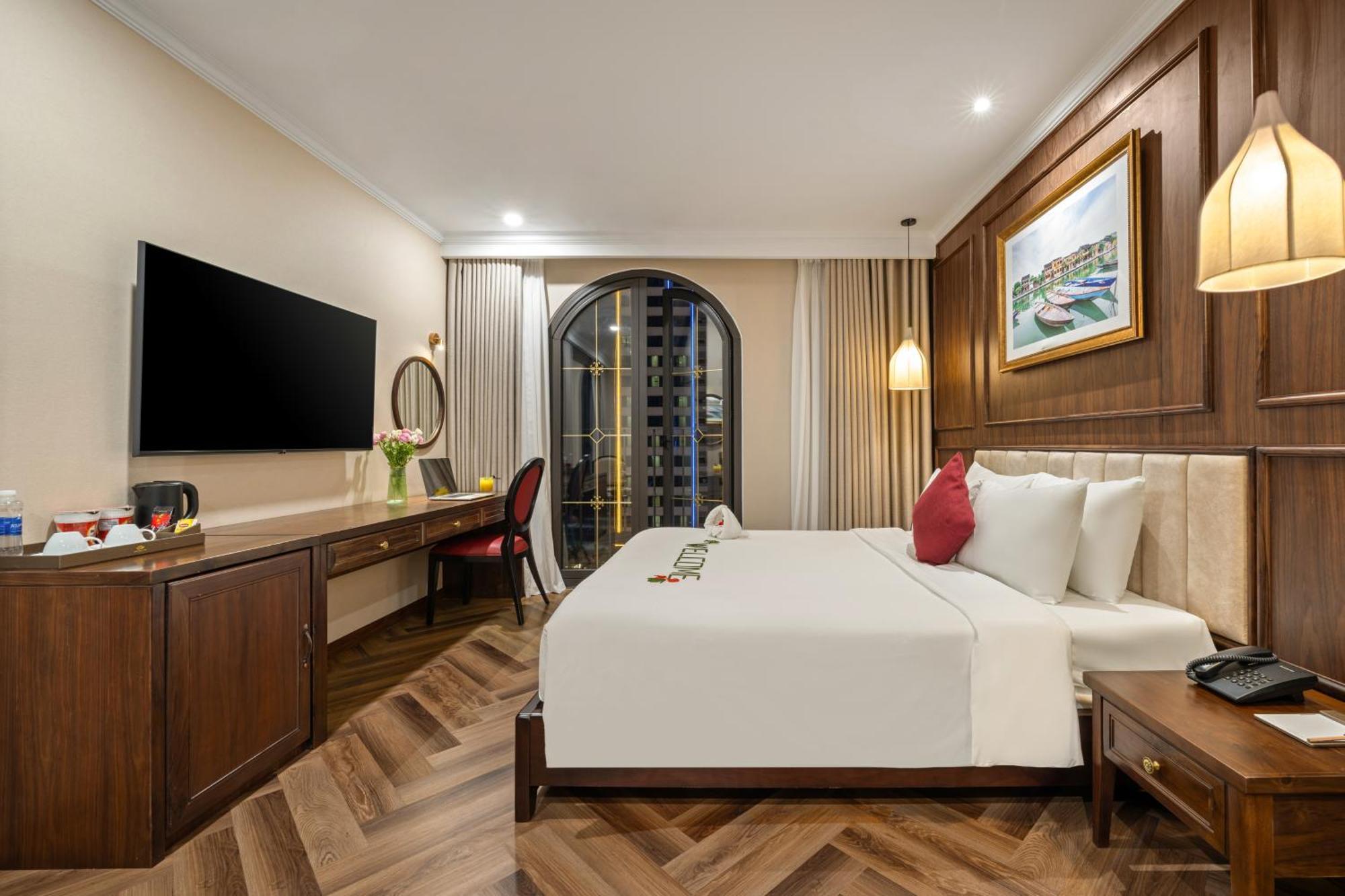 Golden Lotus Luxury Hotel Danang - Complimentary Daily Afternoon Tea Exterior foto