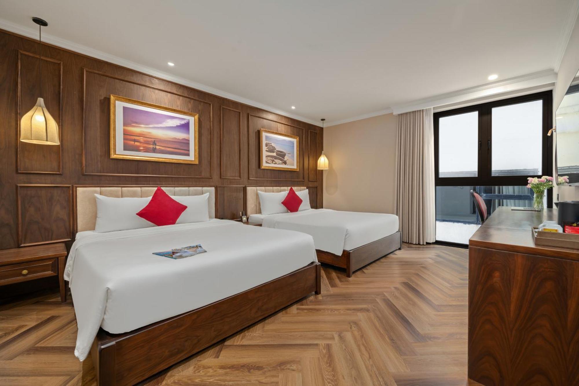 Golden Lotus Luxury Hotel Danang - Complimentary Daily Afternoon Tea Exterior foto