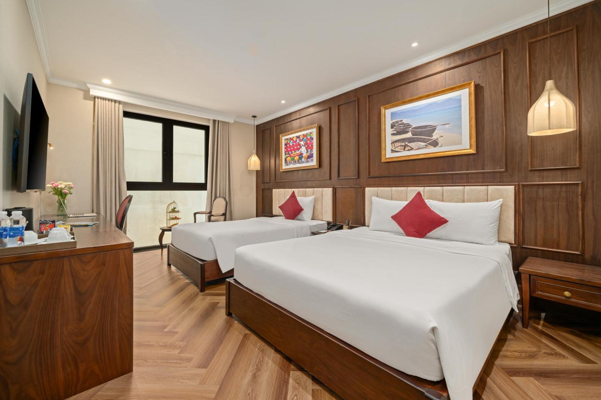 Golden Lotus Luxury Hotel Danang - Complimentary Daily Afternoon Tea Exterior foto