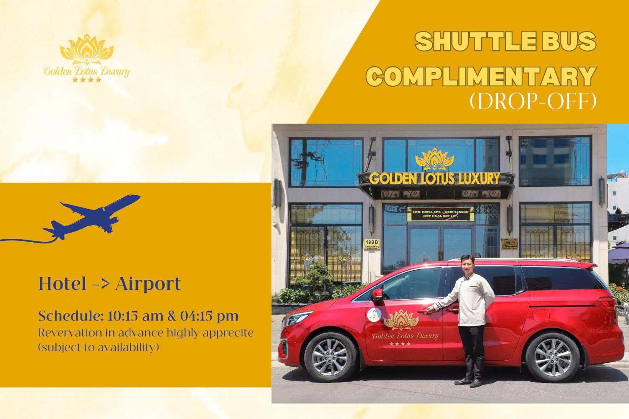 Golden Lotus Luxury Hotel Danang - Complimentary Daily Afternoon Tea Exterior foto