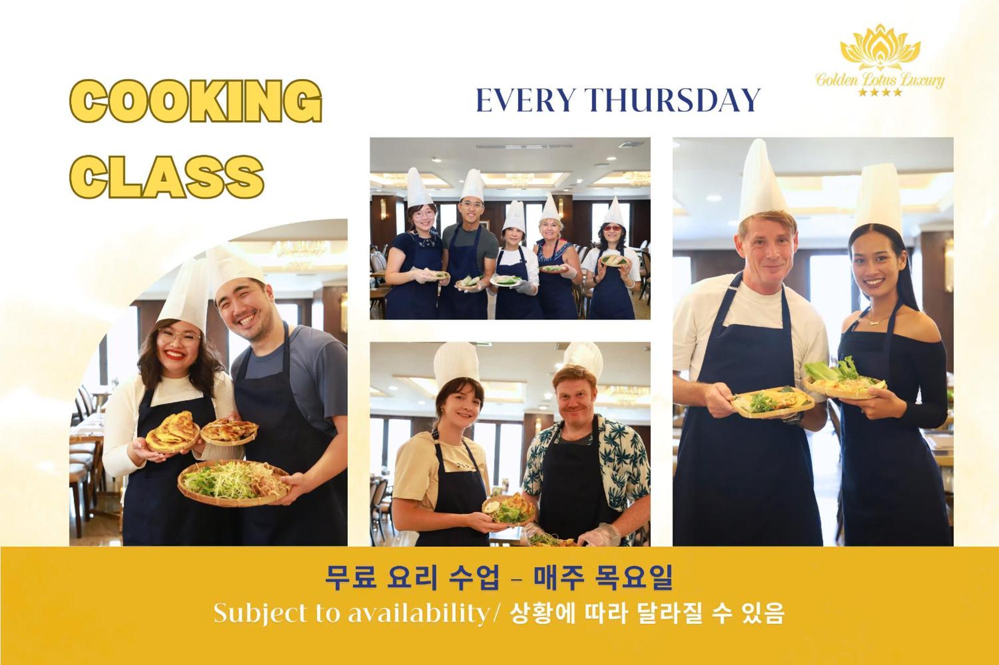 Golden Lotus Luxury Hotel Danang - Complimentary Daily Afternoon Tea Exterior foto