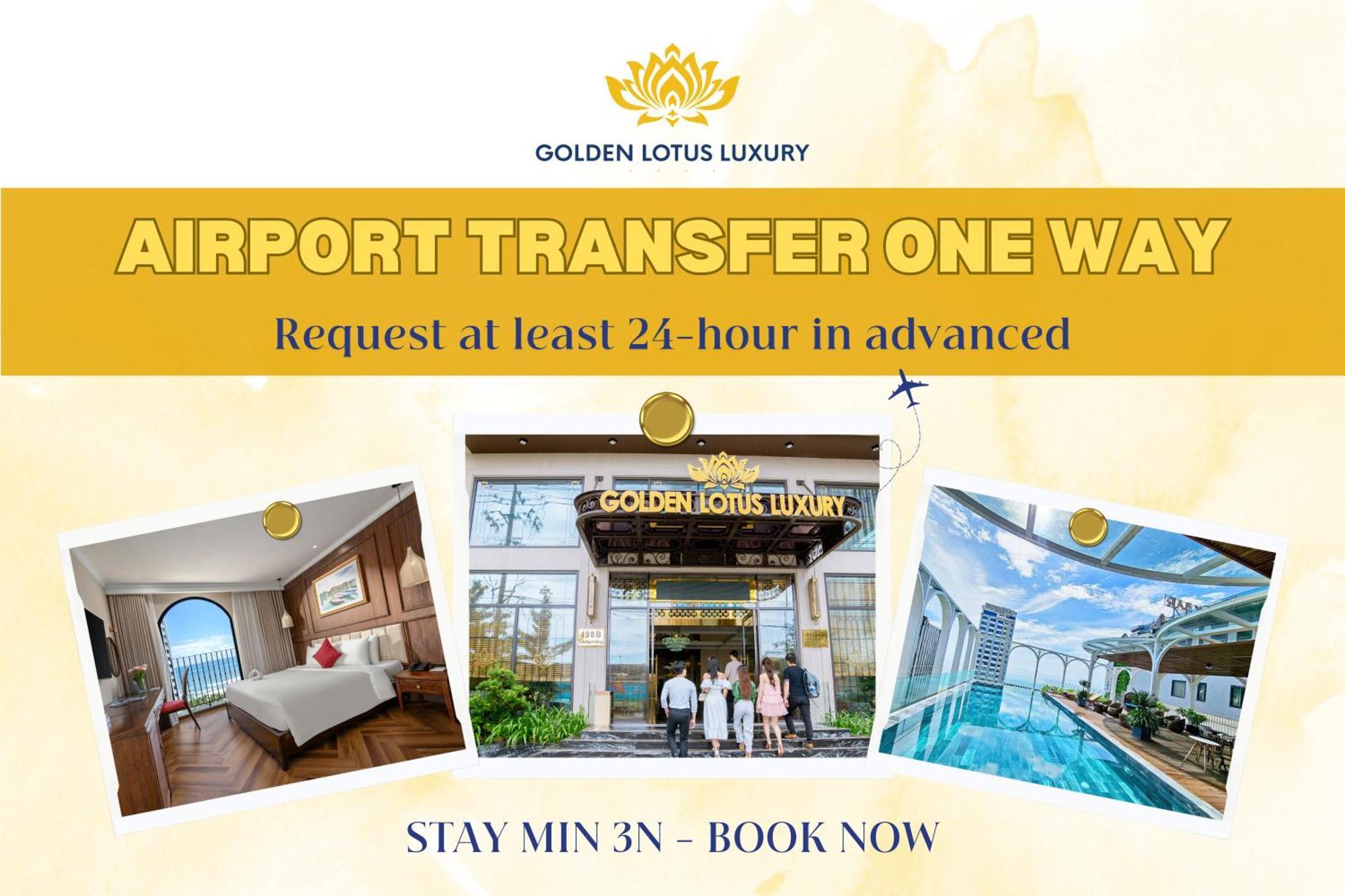 Golden Lotus Luxury Hotel Danang - Complimentary Daily Afternoon Tea Exterior foto